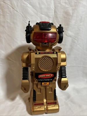 Magic Mike Robot 2002 2 Model B 1980s No 1165 Gold - Not Working Toy Please Read