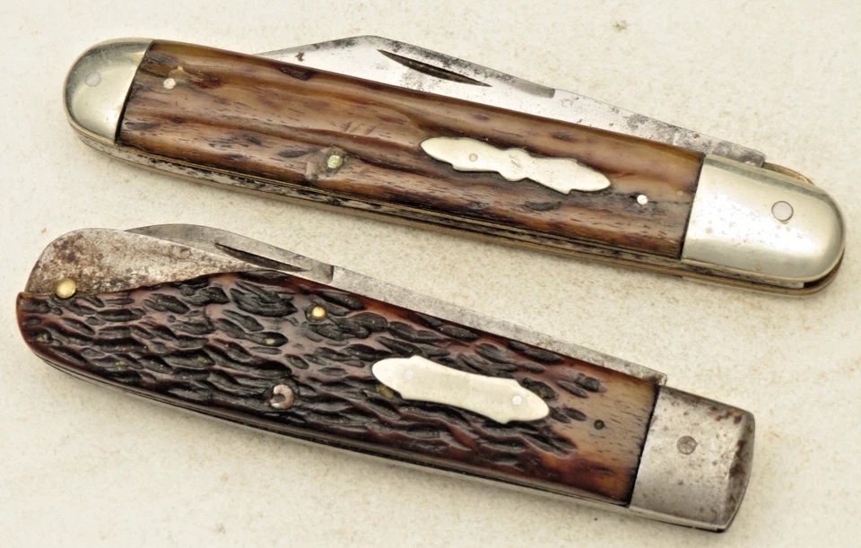 Antique Cattaraugus Cutlery Co Pocket Knives - Lot of Two - Need Restoration - Image 2 of 4