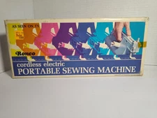 Ronco Cordless Electric Portable Sewing Machine