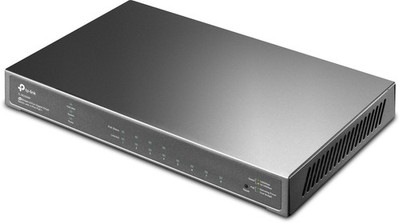 TP-Link TL-SG2008P 8-Port Smart Managed Netzwerk LAN Switch mit 4 PoE+ Ports (62