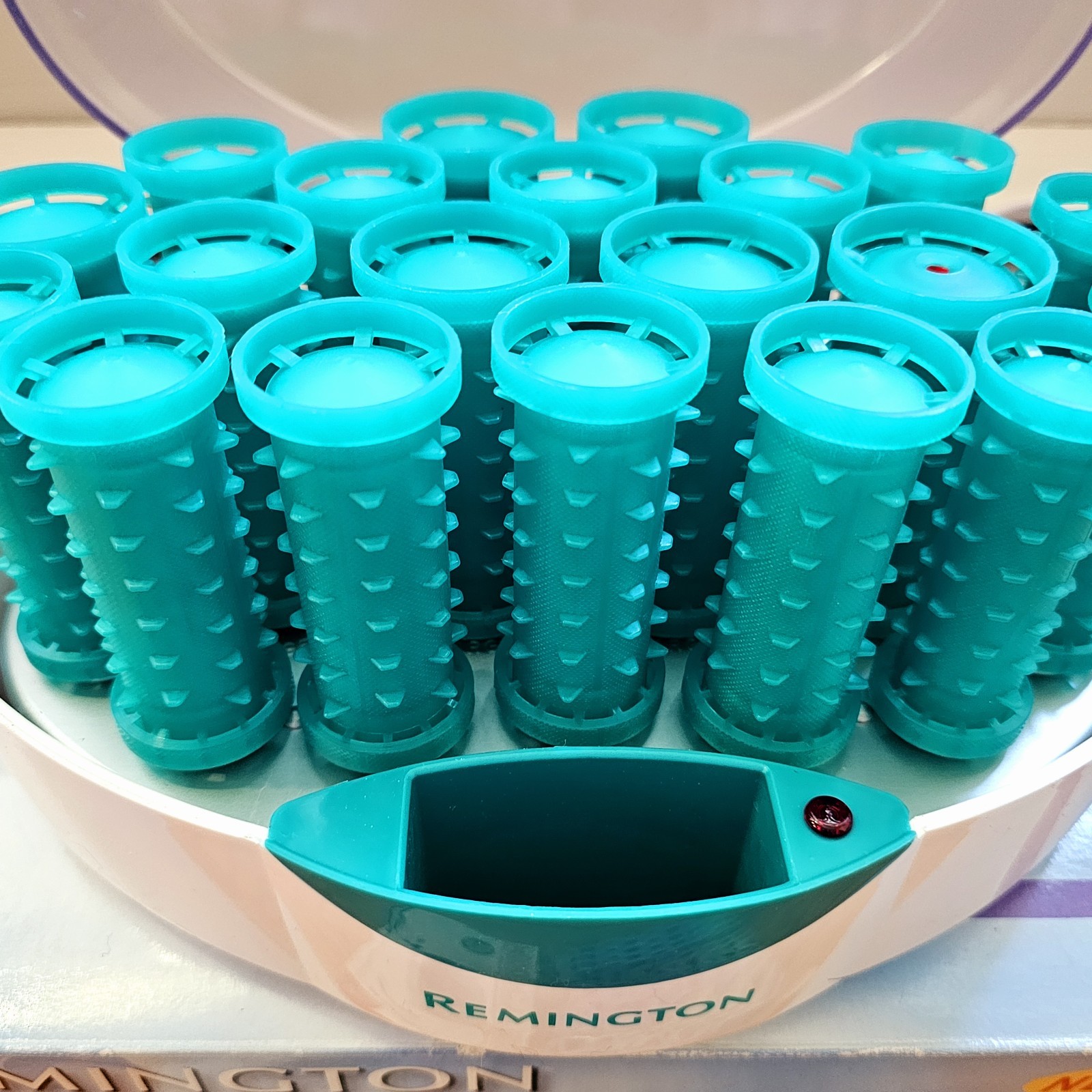 NEW Remington Body Waves Wax Core Long Lasting Curls Hair Hot Rollers H-1080N