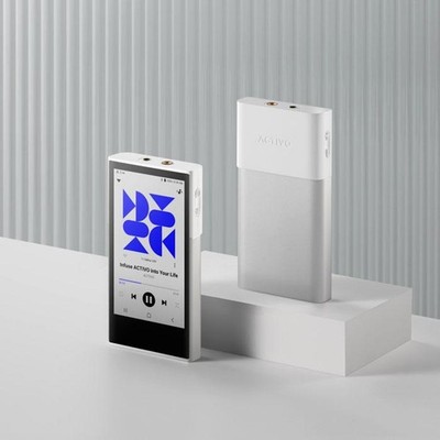ポータブルプレーヤー ACTIVO P1 IRV-ACTIVO-P1 Whisper White ACTIVO P1 IRV-ACTIVO-P1 8 Core Hi-rez Portable Player Whisper