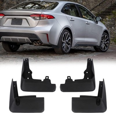 4 Pack Truck Mud Flaps for Toyota Corolla 2020-2026 Front & Rear Splash Guards