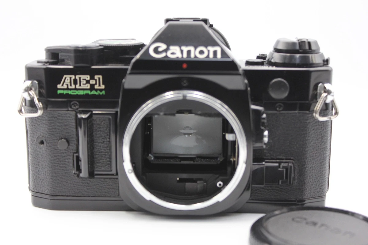 [CASI COMO NUEVO] Cámara/cuerpo negra del programa Canon AE-1 solo de JAPÓN