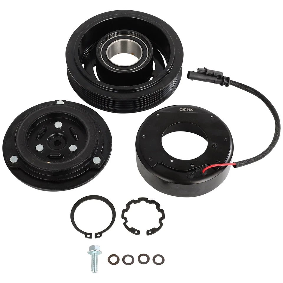 Kit de embrague compresor de aire acondicionado para Buick Regal 2014-2017 Chevrolet Malibu 13-15 2,0 L Foto 2 de 4