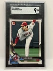 SHOHEI OHTANI 2018 Bowman Rookie RC Card #49 Graded SGC 9 Mint! Angels Dodgers