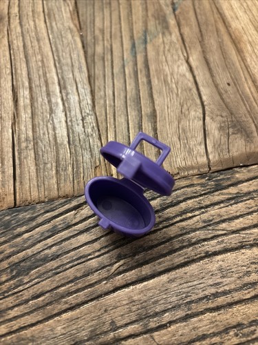 Barbie Doll Accessory Purple Oval Bag Purse Replacement part Vintage - Picture 3 of 3