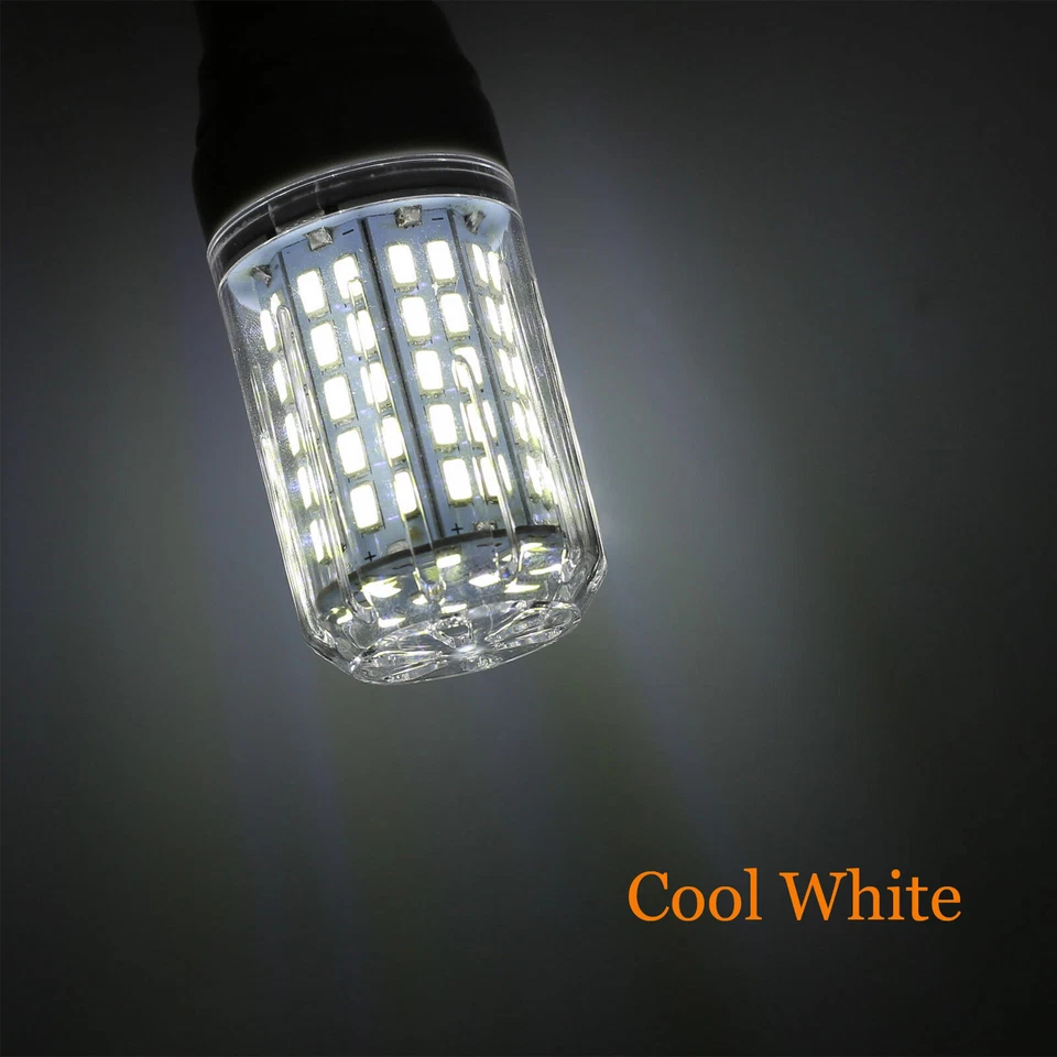 LED Corn Bulb E27 E14 E12 E26 B22 24-108LEDs Light Lamps 110V 220V DC 12V 24V CA - Image 4 of 4