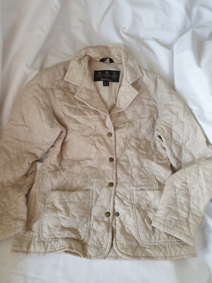 Barbour Damen Jacke Steppjacke Gr. 36 Beige Zustand ist TOP