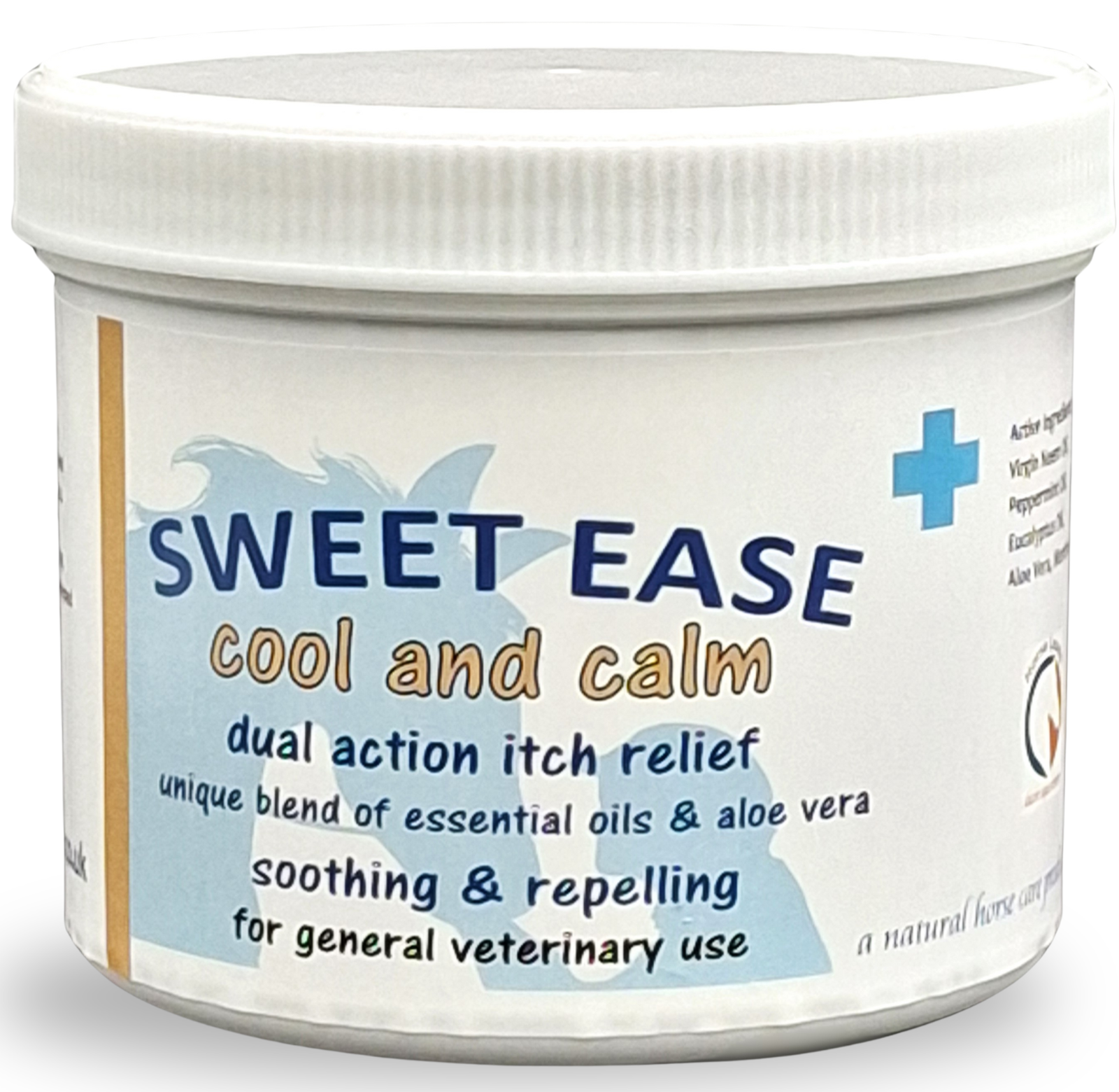 SWEET EASE Calm and Cool Dual Action Itch Relief Cream 500ml by Horse Leads