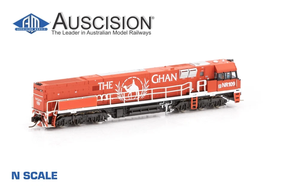 Auscision (NNR-14) NR109 The Ghan MK2 - Red/White - N Scale - Image 2 of 2