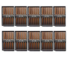 10 Pack 5 Pair Japanese Hardwood Reusable Chopstick Set Gift Box 9.25 in 4516x10