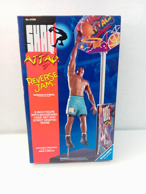 SHAQ ATTAQ REVERSE JAM SHAQUILLE O'NEAL 6 ZOLL FIGUR HEADLINERS 61208-ZR-U27