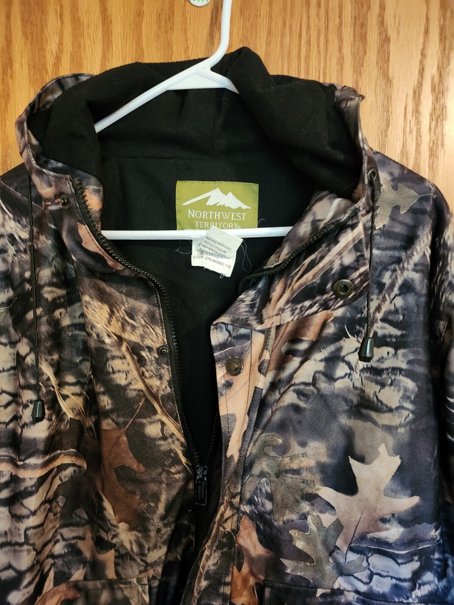 Northwest Territory Cammo Jacket With Hood Size Medium | eBay