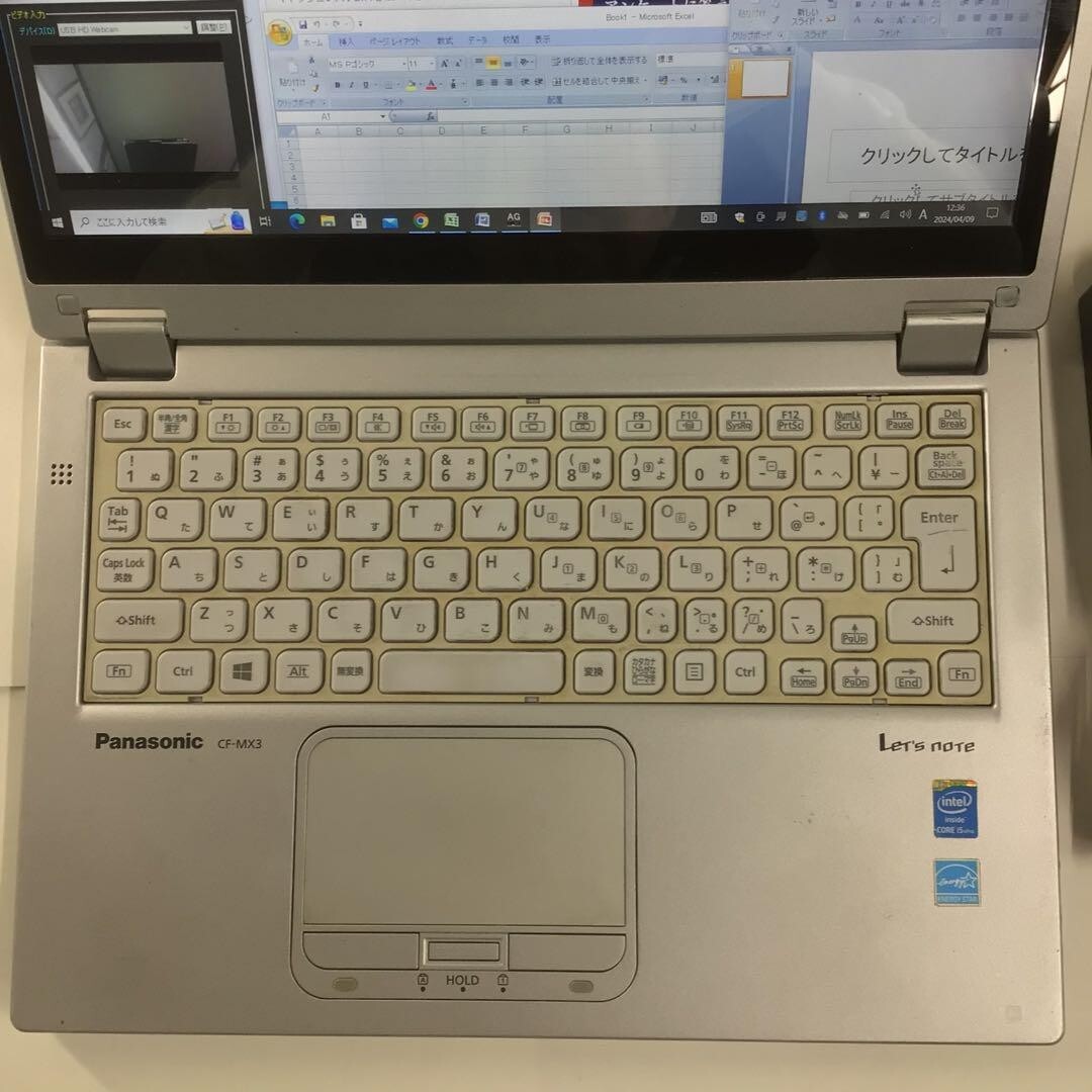ノートPC Panasonic - CF-MX3 Core i5 4300U 1.9G/4G/SSD128/WiFi Panasonic Let's note toghbook CF-MX3 Core i5 4310u 128gb ssd