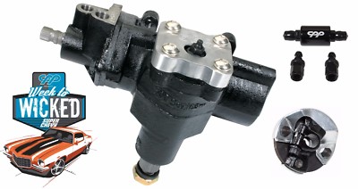 1970-79 CHEVY CAMARO FIREBIRD CPP 500 SERIES QUICK RATIO POWER STEERING GEARBOX