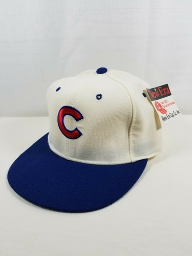 Blue MLB New Era Fitted Baseball Cap 