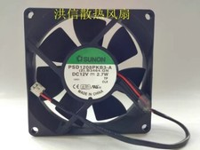 SUNON PSD1208PKB3-A 8020 DC12V 2.7W 80 20MM 8CM 2-Pin Server Cooling Fan