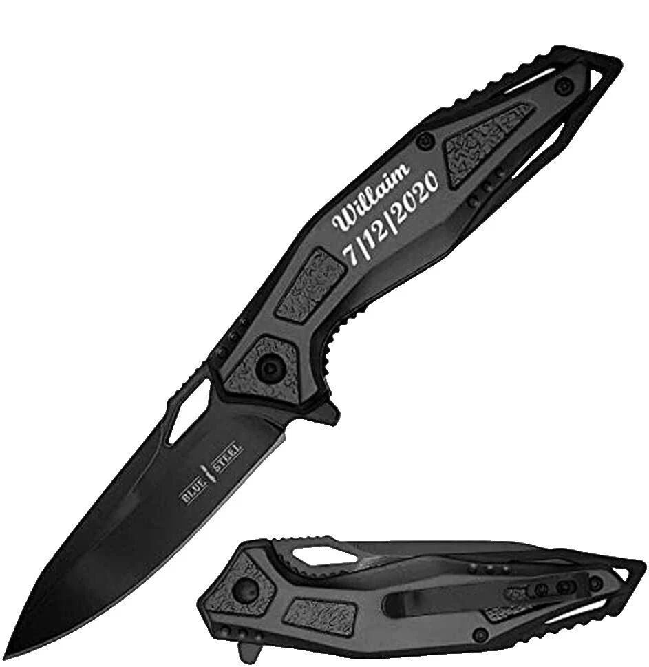 Navaja NEGRA Military cuchillos plegables de colección