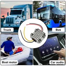 DC-DC 12V Step Up to 24V 2A Car Power Supply Converter Regulator Waterproof