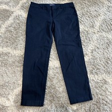 Old Navy Pixie Midrise Women's Navy Blue Pants Size 8 EUC