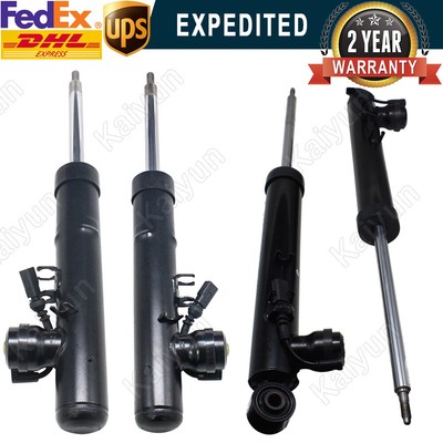 4PCS Front Rear L+R Air Suspension Shock ADS For Audi Q5 SQ5 2.0L 3.0L 2009-2017
