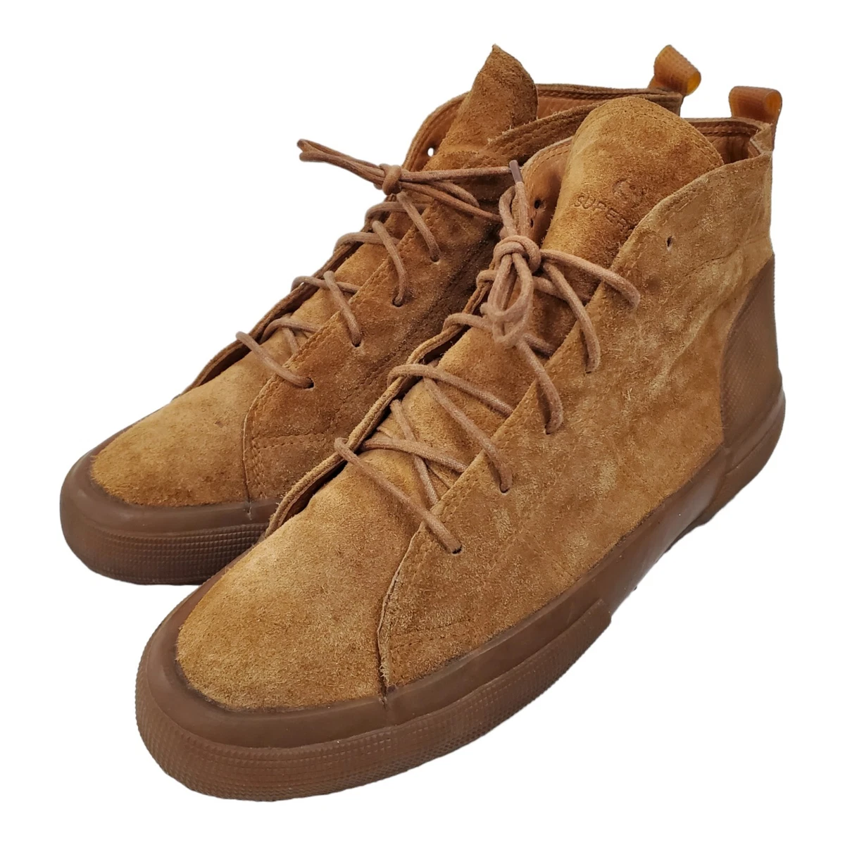 Superga sales brown suede