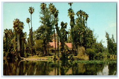 c1960 Queen Ann Cottage Guest House Lucky Baldwin Arcadia California CA Postcard
