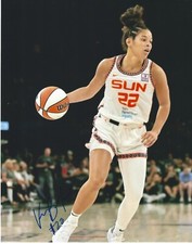 VERONICA BURTON Signed 8.5x11 Photo Signed REPRINT Basketball WNBA Sun