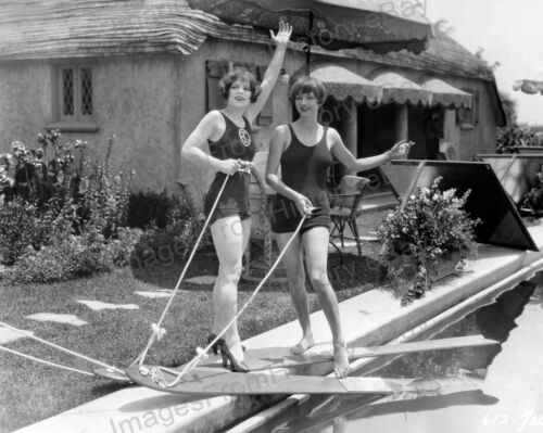 8x10 Print Clara Bow Dutch Bob Hairdo Kid Boots Poolside Pin Up 1926 #DMAA - Picture 1 of 1