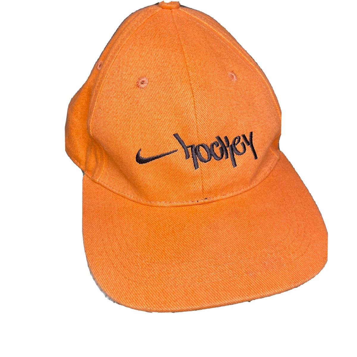 orange nike baseball cap