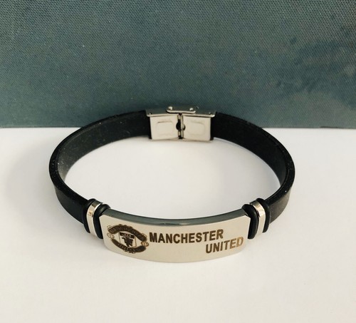 Bracelet En Silicone Officiel Manchester United - Clubs Anglais - Accessoire Supporter
