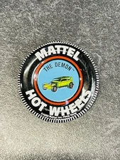 The Demon Hot Wheels Redline Collectors Button 1967 1