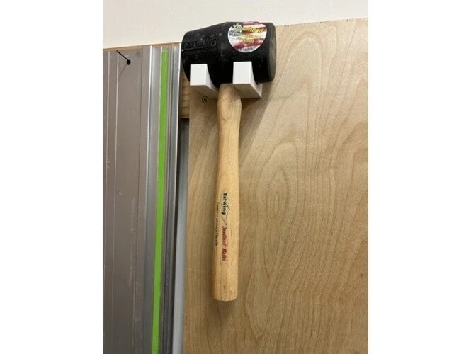 Wall Mount Hanger Holder for Rubber Mallet for Estwing DH 12