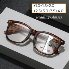 NEW Square Reading Glasses Progressive Multifocus Anti Blue Light 1.0 to 4.0