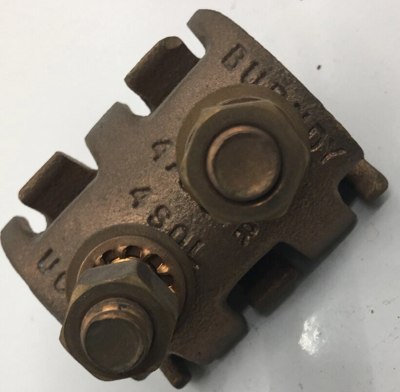 UC4W28 BURNDY LENGTH 2-1/8-INCH X H-2-INCH X W-1-3/4-INCH HIGH STRENGTH PARALLEL - Image 3 of 4