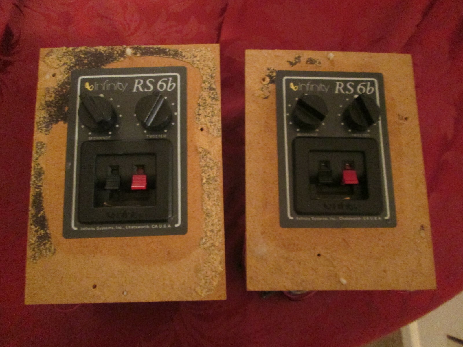 infinity rs6b speakers