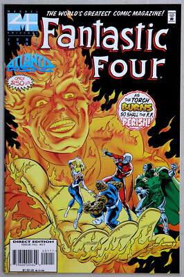 Fantastic Four #401 Vol 1 - Marvel Comics - Tom DeFalco - Paul Ryan