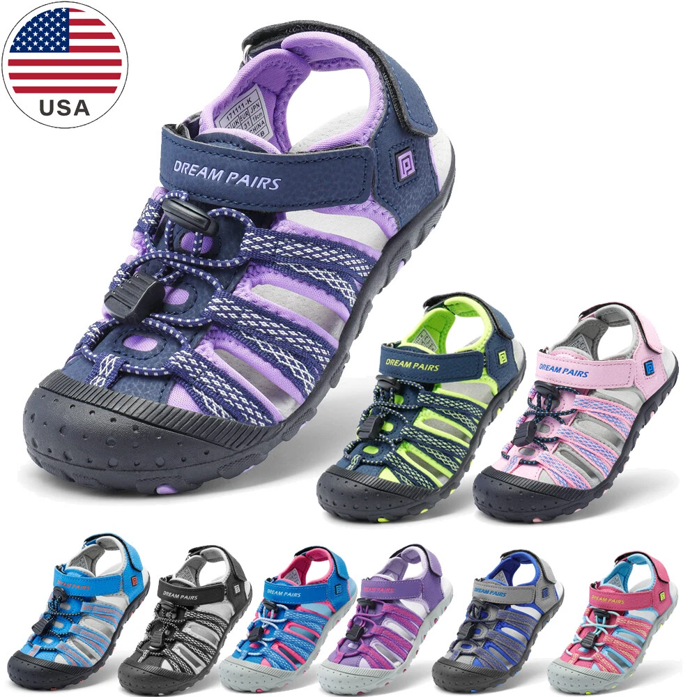 Boys Girls Toddler/Little/Big Kid Outdoor Summer Lightweight Quick-dry Sandals