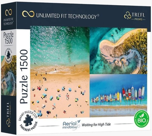 Trefl Jigsaw Puzzle 1500 Pieces Waiting for High Tide UFT - Picture 1 of 2