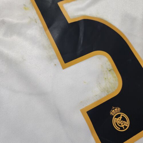 Camiseta Adidas Real Madrid 2005 dañada local Zinedine Zidane hombres M Liga Francia - Imagen 3 de 11