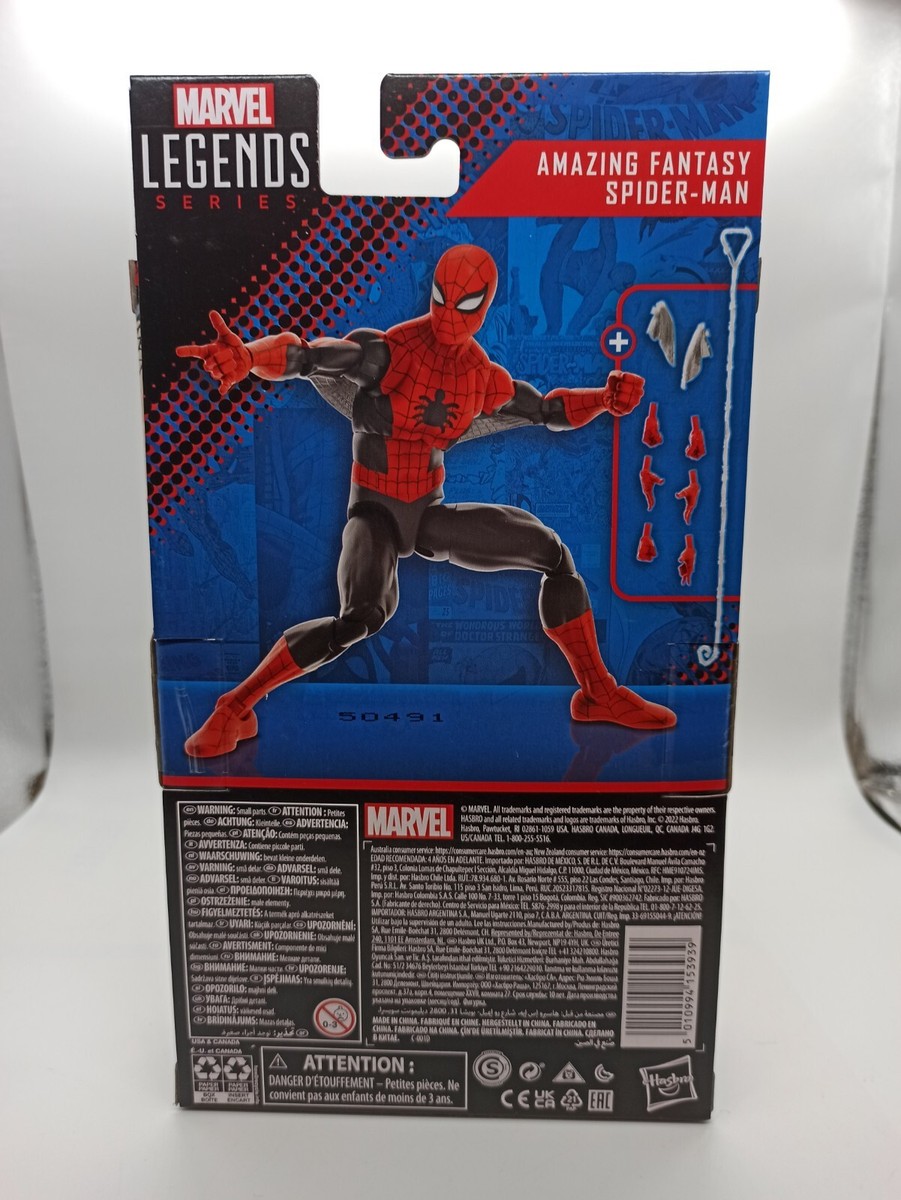 マーベルレジェンド スパイダーマン Amazing Fantasy 60th Amazon.com: Spider-Man Marvel Legends Series 60th