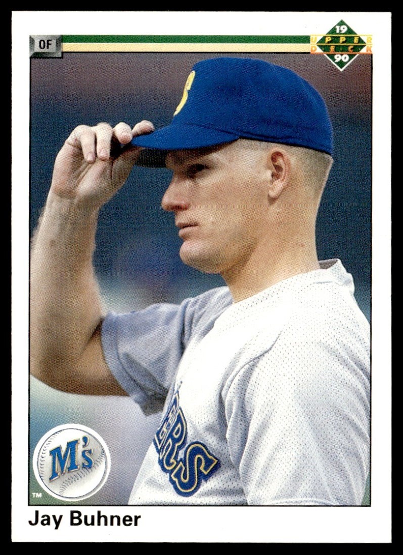 1990 Upper Deck Jay Buhner Seattle Mariners #534