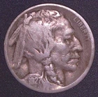 1927-S Indian Head Buffalo 5c Nickel Circulated Condition San Francisco Mint