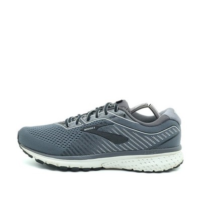 Brooks Herren Ghost 12 Laufschuh Grau Mesh Low-Top Atmungsaktiv EU 43