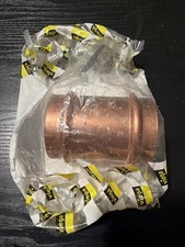 Viega 78197 ProPress Copper Coupling No Stop, Press Connection Type, 2" x 2"