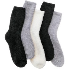 Fuzzy Socks for Women Men Winter Fluffy Warm Thick Cozy Comfy Sleep Super Sof...
