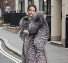 Real Fox Fur Coat