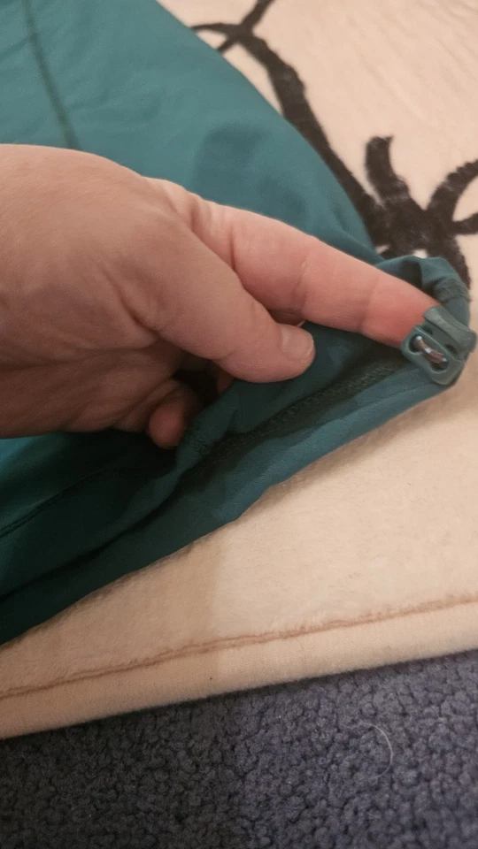 Calça esfoliante feminina Cherokee Infinity 4 bolsos cordão elástico verde GG - Imagem 2 de 4