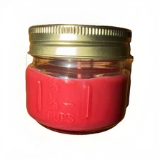 Luminessence Apple Cinnamon 3 Oz Jar Candle Brand New